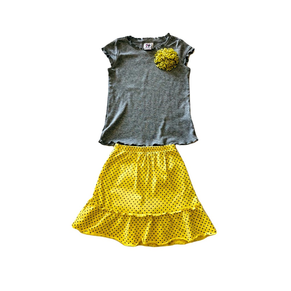 Girl Friends Girls Polka Dot Skort  Two Piece S 5